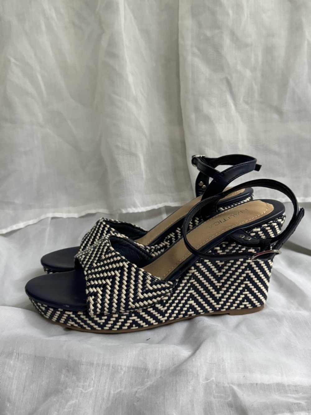 Nautica Wedge Sandals